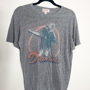 Vintage 70’s dolphin football tshirt